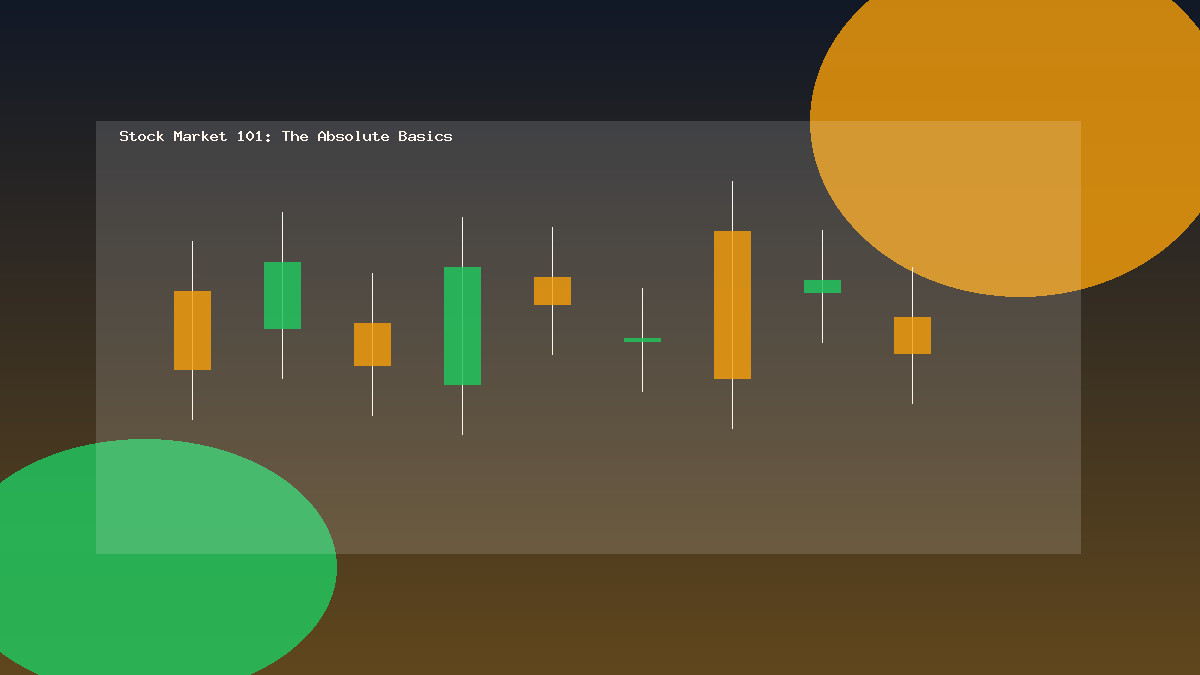 Stock Market 101: The Absolute Basics illustration